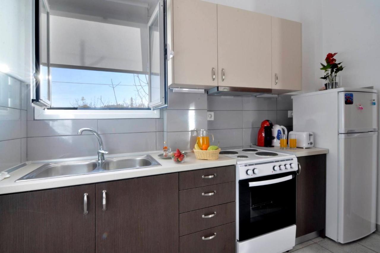 Kloudas Apartments Potamos  ภายนอก รูปภาพ