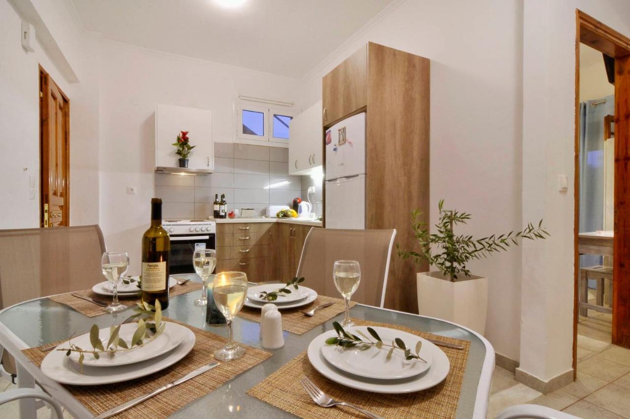 Kloudas Apartments Potamos  ภายนอก รูปภาพ