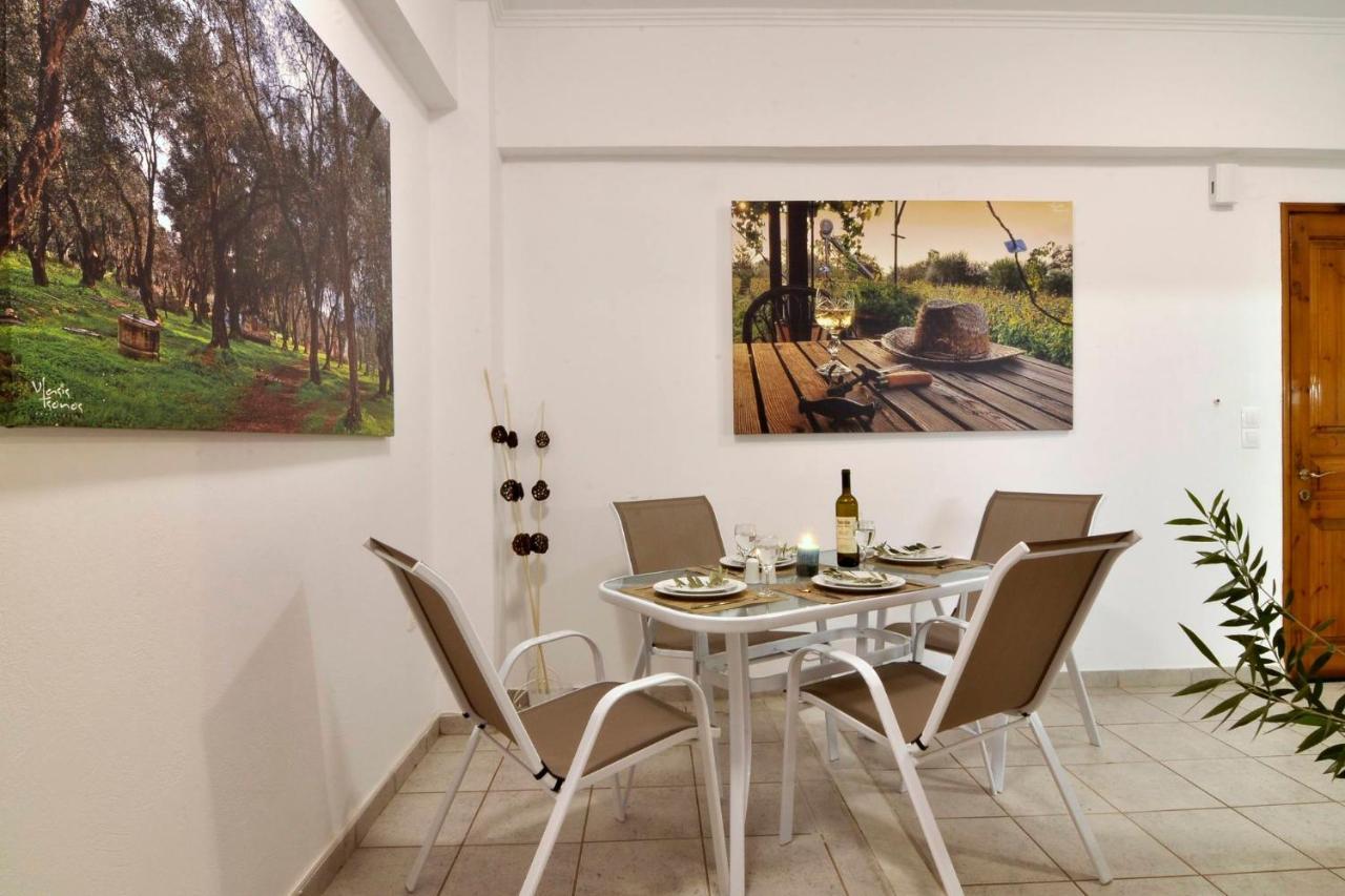 Kloudas Apartments Potamos  ภายนอก รูปภาพ