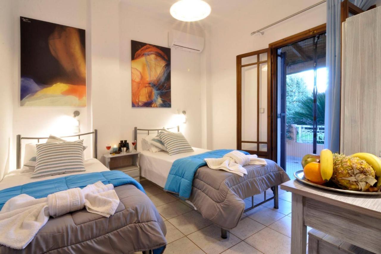 Kloudas Apartments Potamos  ภายนอก รูปภาพ