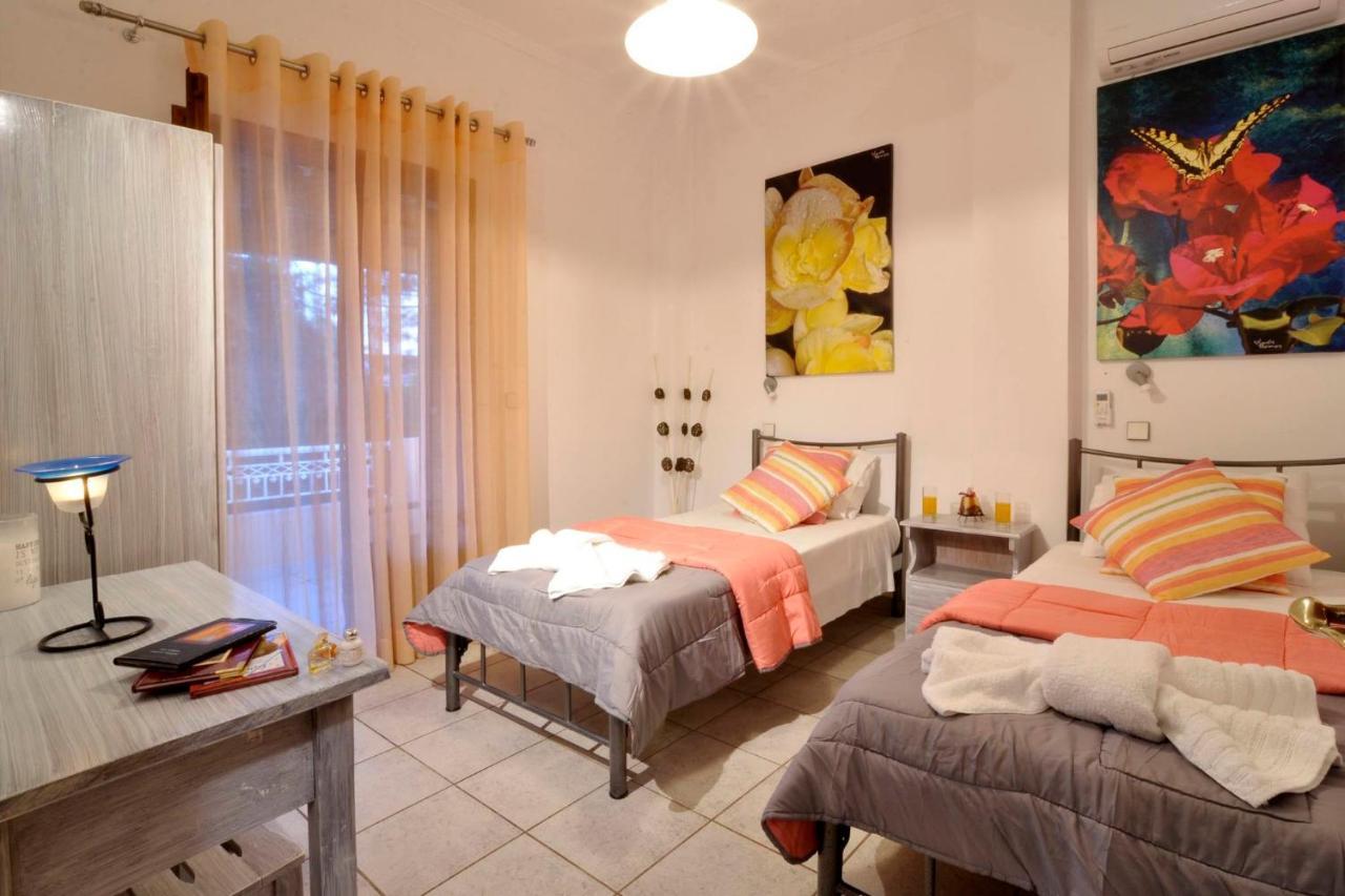 Kloudas Apartments Potamos  ภายนอก รูปภาพ